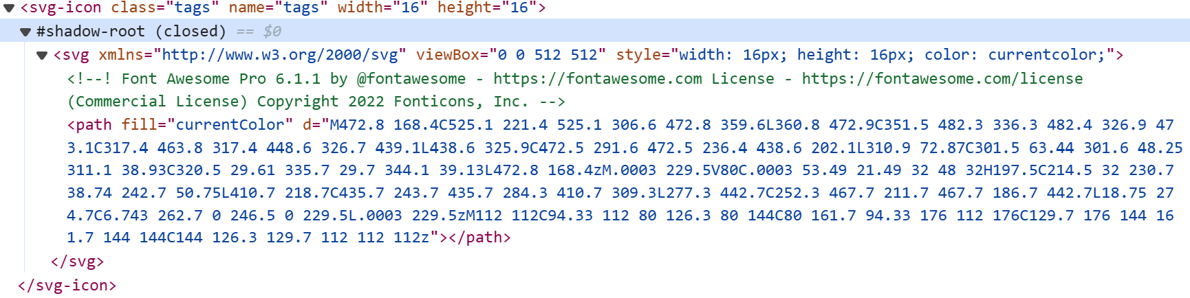 SVG Web Component