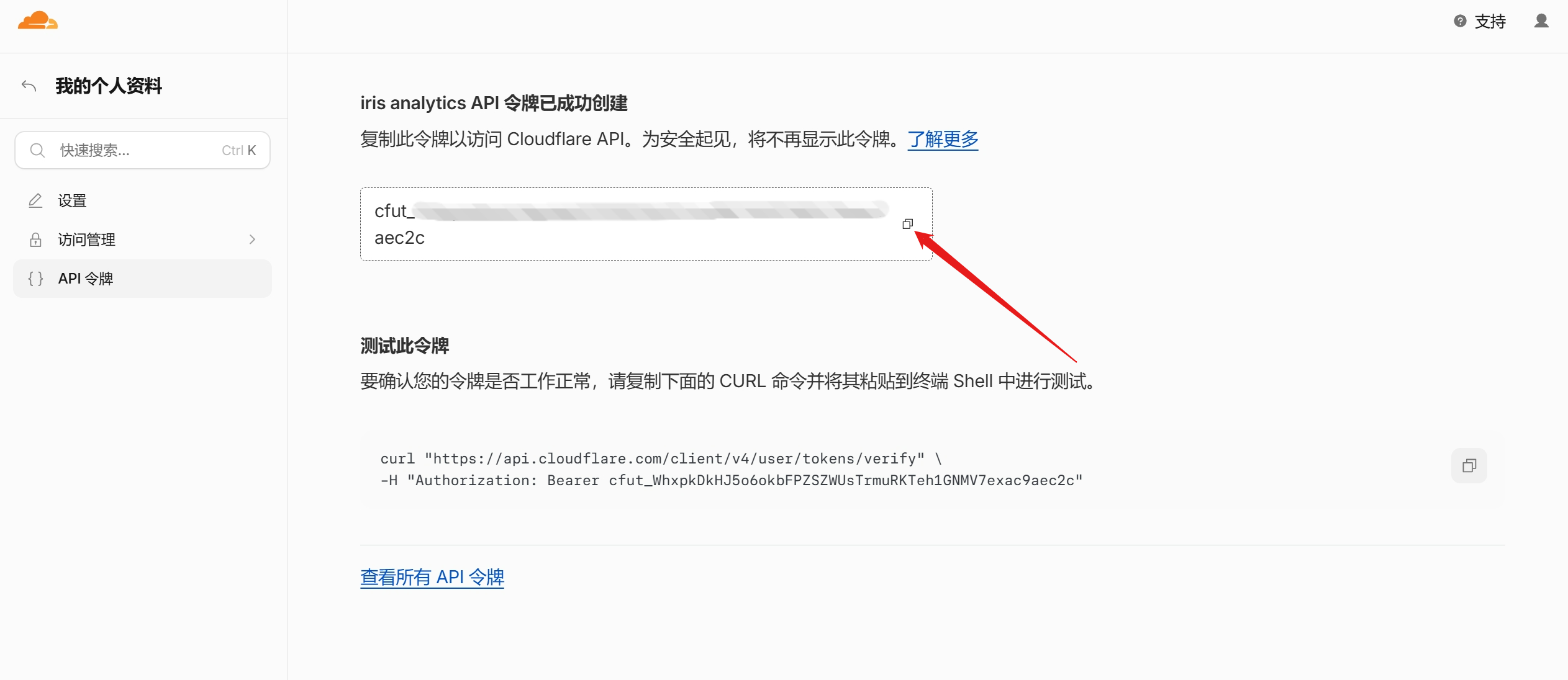 复制分析引擎读取令牌